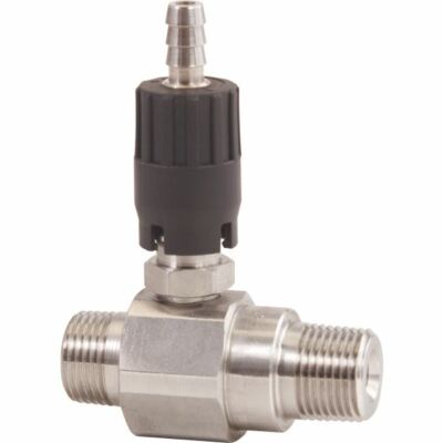 GP 100861 High Draw 20% Adjustable SS Chemical Injector MxM #1.8
