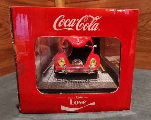 2024 M2 MACCHINE COCA-COLA SCALA 1:24 1952 VW BEETLE DELUXE MODEL - Foto 7 di 15