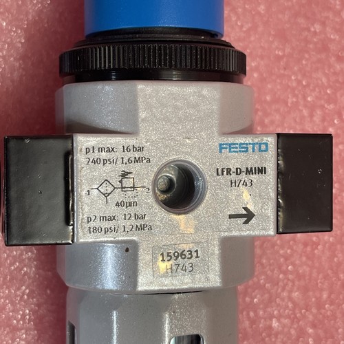 Festo LFR-1/4-D-Mini Filter Regulator Unit 159631 - Picture 4 of 7