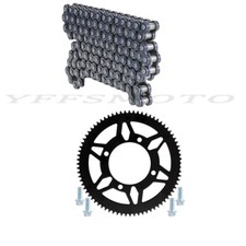 76T 76mm Sprocket 219H 112L Chain for Racing Karting Go Kart Trike Drift Buggy