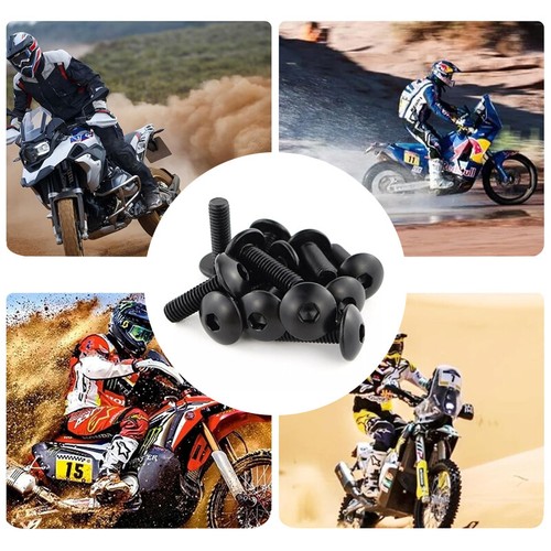 190PCS/Set Complete Motorcycle Fairing Bolts Kit Panel Speed Clip Fastener Screw - Picture 13 of 13