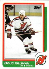 1986-87 Topps Doug Sulliman #121 New Jersey Devils