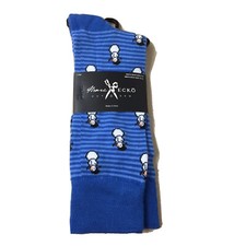 Marc Ecko Snowman Blue Novelty Socks Size 6-12 Men  s Crew New Tags AR255