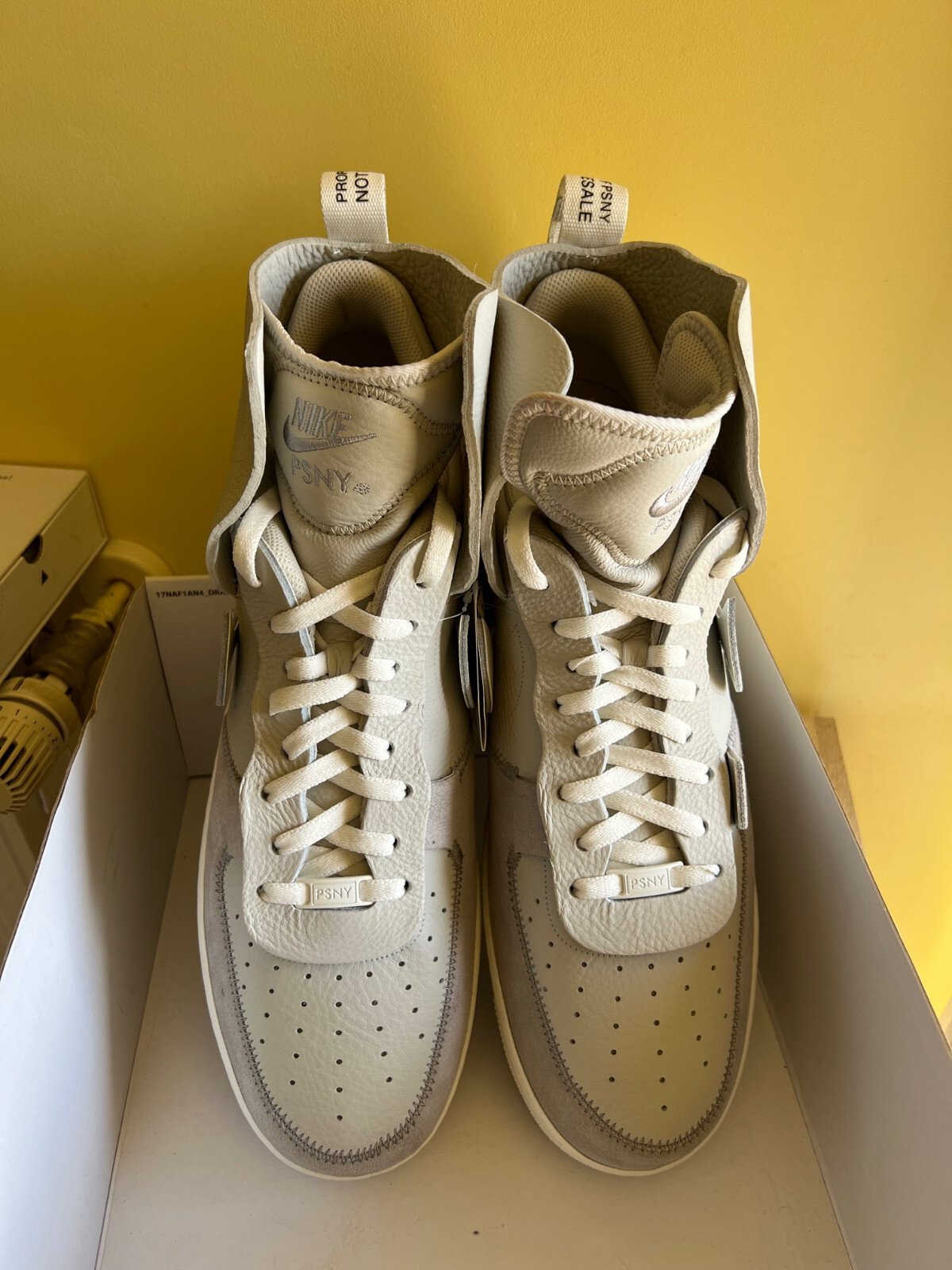 air force 1 high psny grey