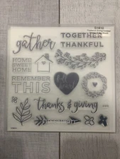 CTMH Stamp Of The Month ~ Thanks & Giving - October S1810 *New* Retired