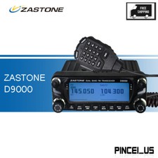 Zastone D9000 Dual Band VHF UHF Two Way Transceiver Car Mobile Radio pe66