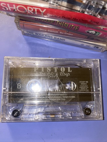 Pistol LIFE OF A PLAYA CASSETTE SEALED NEW RUTHLESS RECORDS - Picture 2 of 3