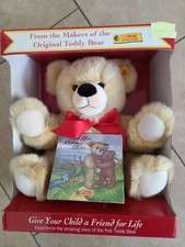 New Steiff Teddy Bear Set Sealed Book 'Not Your Ordinary Bear