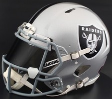 LAS VEGAS RAIDERS NFL Riddell Speed Full Size AUTHENTIC Football Helmet