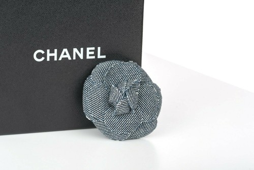 authentic CHANEL Camellia Flower Pin 