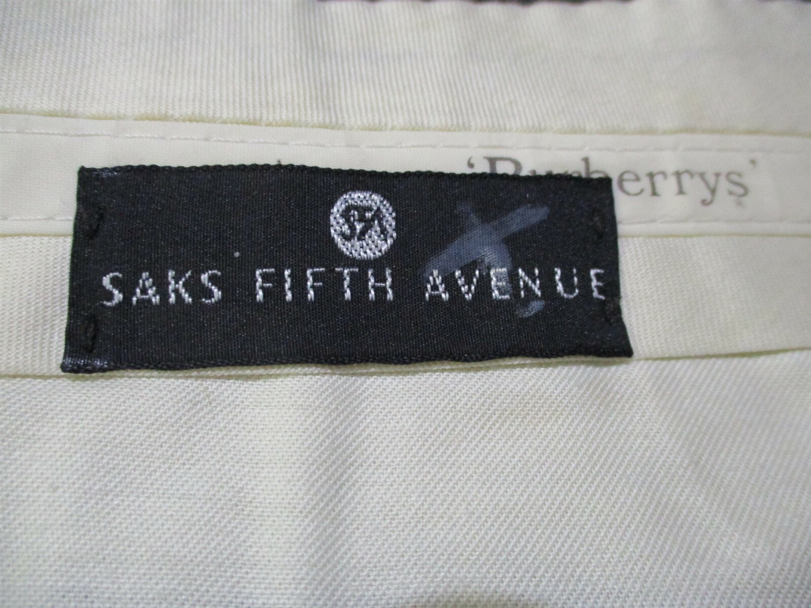 Burberry Mens Olive Pleated Wool Dress Pants 35x26.5 thumbnail 3