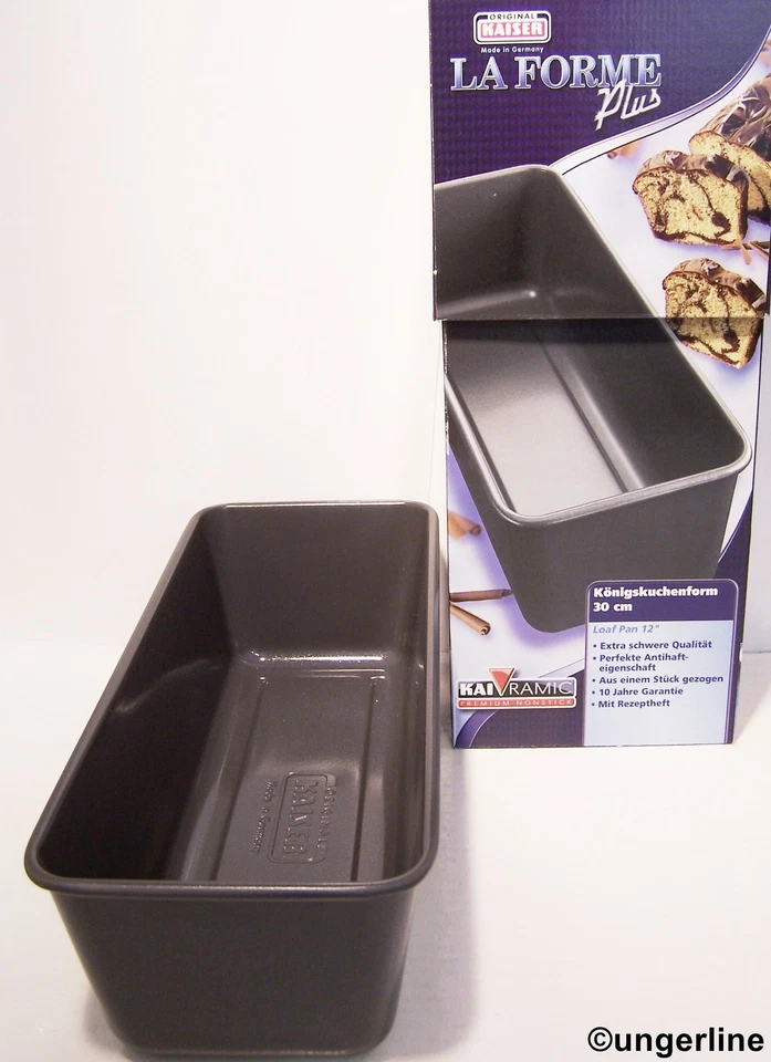 Kaiser LA Forme Plus Königskuchenform 30 cm Backform Kastenform Kairamic® Neu - Bild 2 von 2