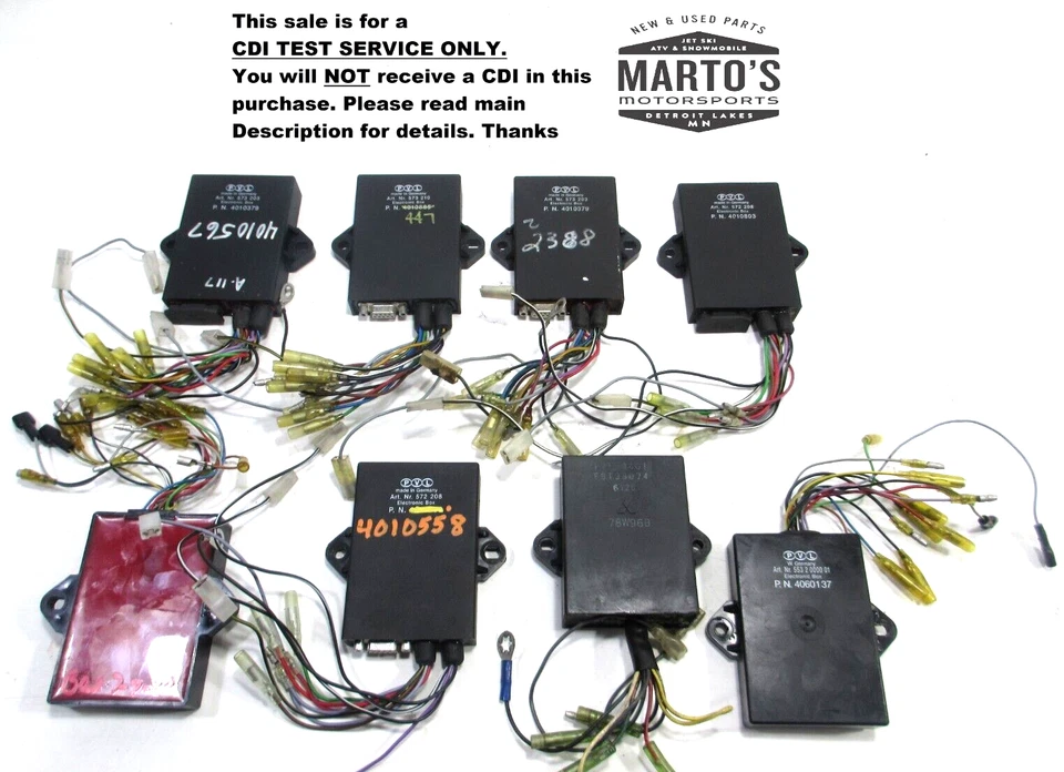 POLARIS CDI CAJA PRUEBA TODOS LOS MODELOS SL SLT SLTX VIRAGE GENESIS 700 1200 750 1050 Foto 2 de 4