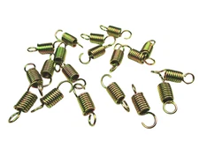 25pcs Strong Small Tension Springs 13 x 5mm Dia (0.50" x 0.20") Dual Hooks - USA