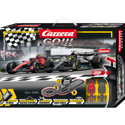 Carrera GO!!! Rennbahn Autorennbahn F1 Racing for Glory Set / Grundpackung 62573