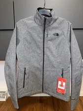 ⭐️The North Face Heather Gray Apex Bionic 2 Womens Softshell Coat Jacket Medium