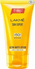 Lakme Sun Expert Ultra Matte Lotion SPF 50 PA+ (18 ml) Light weight, non oily