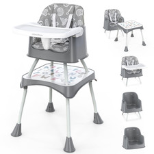 Lilian&Gema 6 in 1 Baby High Chair, Convertib...