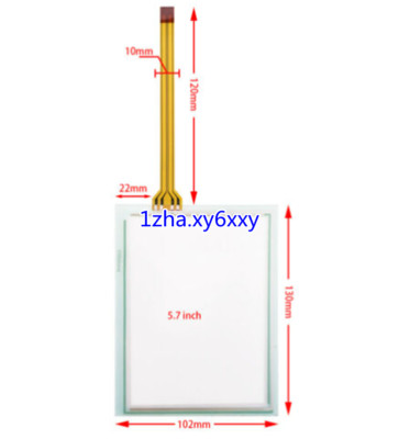 5.7'' for PanelView Plus 600 2711P-TC620D PN-31781 Touch Screen Panel 130*102mm