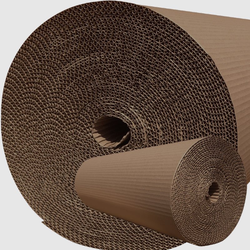 CORRUGATED CARDBOARD PAPER ROLLS 1200mm WIDE POSTAL PACKAGING WRAPPING ...