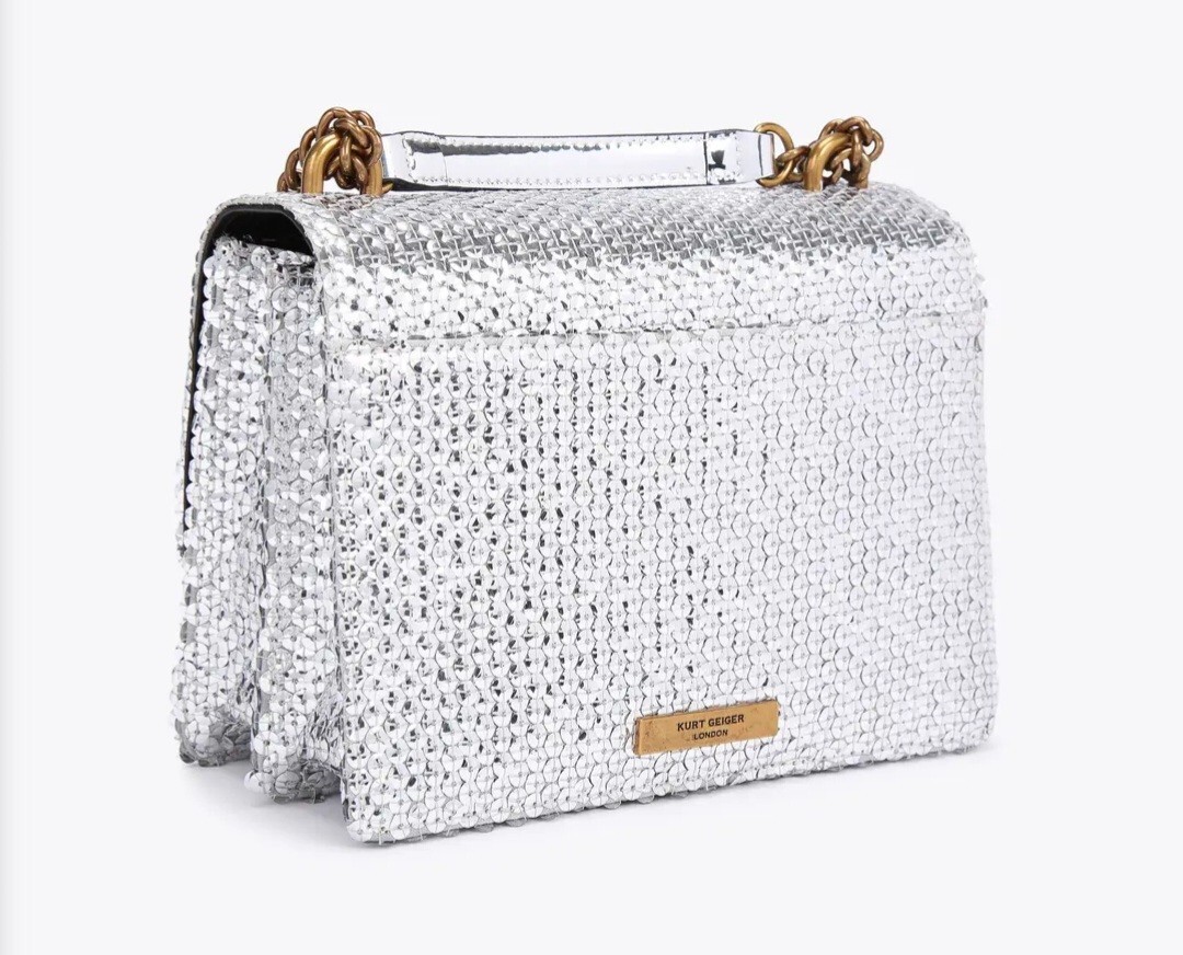 asymmetry bag／金具silver Silver Shoulder Bags for Women | CHARLES & KEITH International
