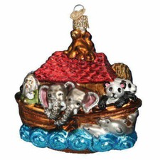 Old World Christmas - Noah's Ark Ornament - 12395