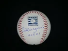 BILL MAZEROSKI SIGNED OFFICIAL HALL OF FAME BASEBALL INSCRIBED "HOF 01" JSA COA