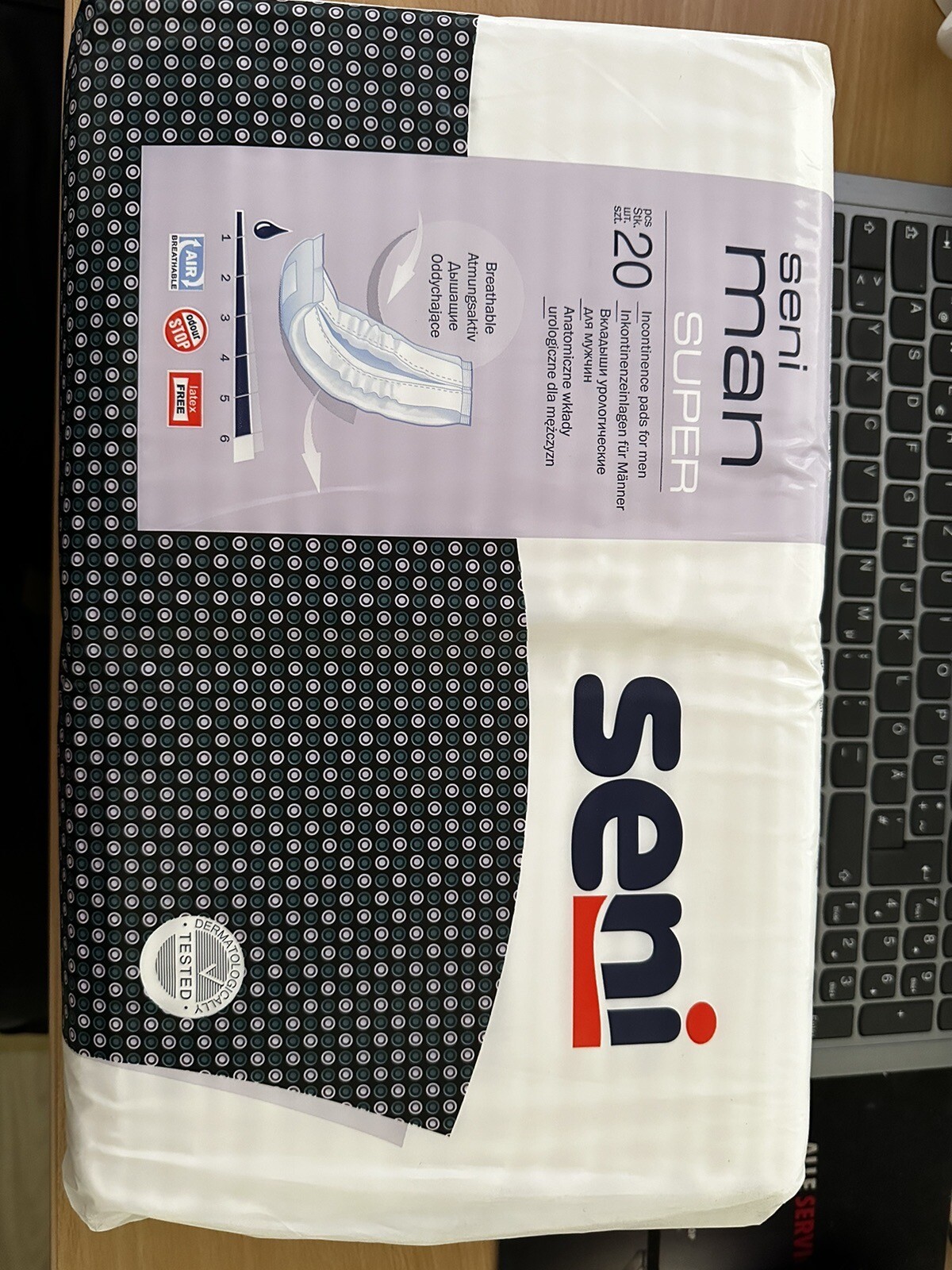 Seni Man Super Level 6 Inkontinenzeilagen für Männer