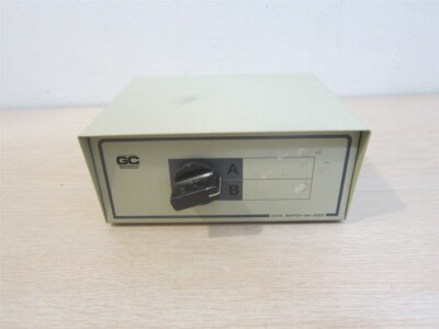 GC ELECTRONICS DATA SWITCH, 64-2001, A/B, COMPUTER/MONITOR, FREE S&H