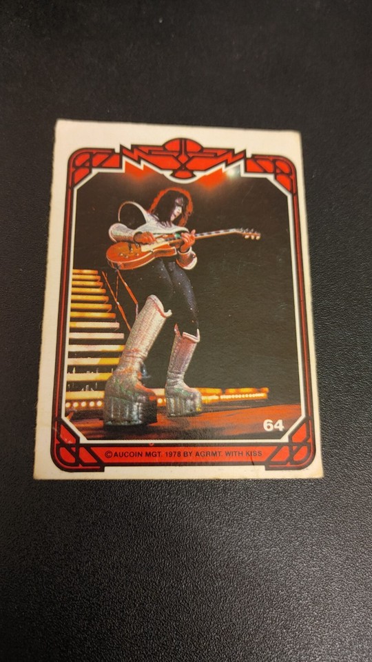 1978 Kiss Trading Cards Donruss 18 & 64 Ace Frehley eBay