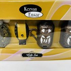 Turkish Coffee Espresso Cup Saucer Sugar Bowl Tray Set Porcelain Insert NEW