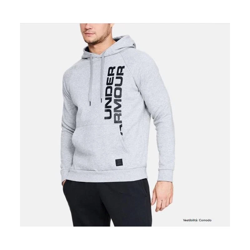 SWEATHIRT UNDER ARMOUR 1322028 RIVAL CAPPUCCIO GREY - Bild 1 von 1
