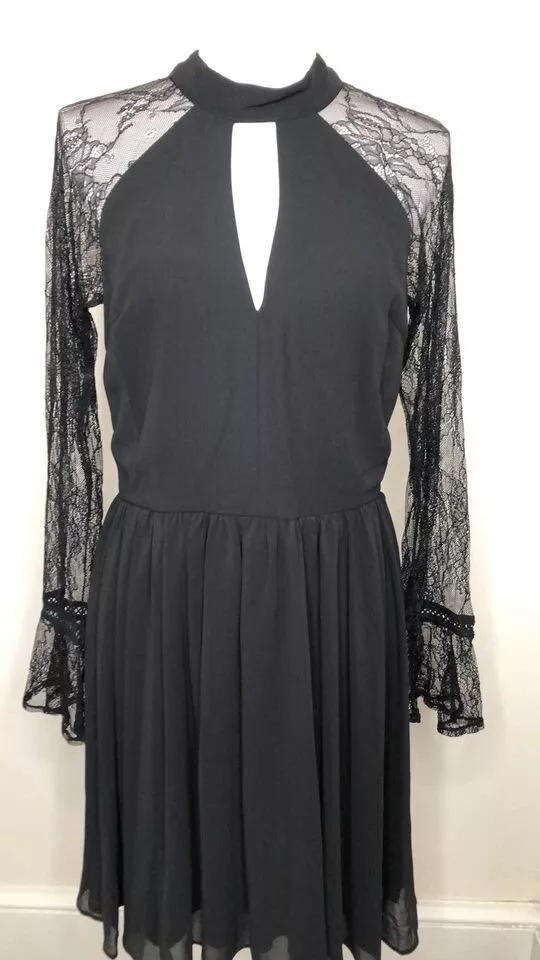 Black witchy dress cheap