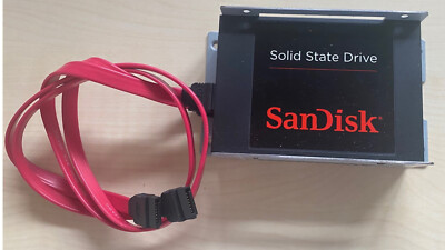 2x SANDISK 64 GB SSD SATA FESTPLATTE (HARDDISK) SDSSDP-064G
