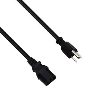 Power Cable Cord for Norcold Refrigerator 3-Prong 5ft