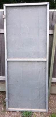 Shed Door Steel Frame 2040 Mm X 804 Mm Building