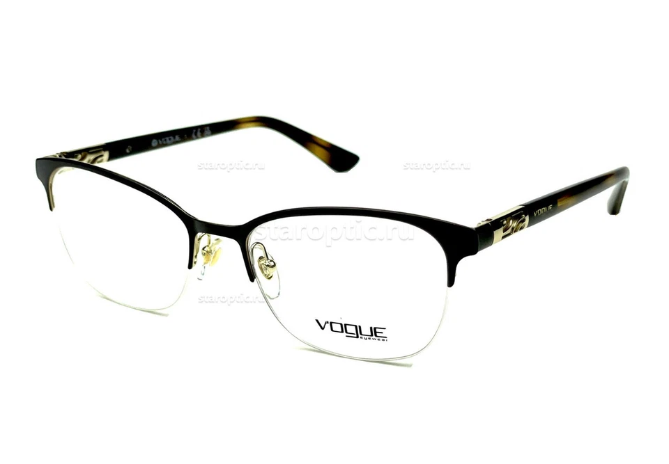 Nuevo 2025 VOGUE Mujeres Anteojos VO 4067 997 Rx Auténtico Estuche con Marco Italia Foto 3 de 4