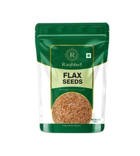 Raghbat Pure Flax Seeds, 200g, Rich in Protein & Dietary Fibre, Source of Iron