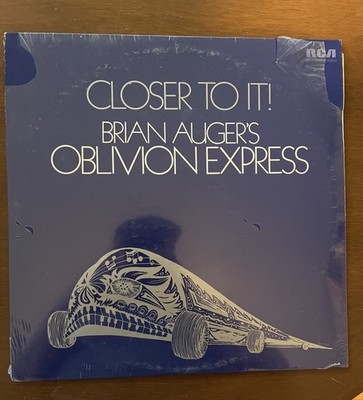 Brian Auger's Oblivion Express Closer To It! Sealed Vinyl 1973 PROMO Jazz Rock