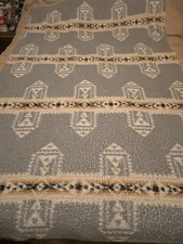 Pendleton Home Collection Reversible Sherpa Fleece Blanket Queen 49” X 71” Aztec