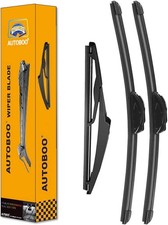 AUTOBOO Wiper Blades Set 26"+16"+12" for Toyota RAV4 2019-2024 Mazda 5 OEM 3Pack