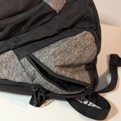 Adidas Load Spring Laptop Backpack Heather Gray Black ClimaCool