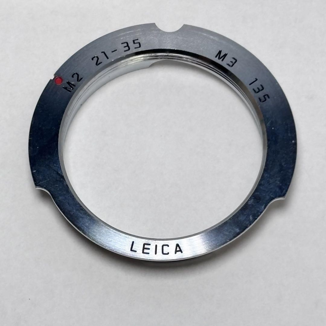 Leica アダプターリング　M2 21-35 M3 135 Leica M2 21-35mm M3 135mm Ring Adapter for M Mount Cameras