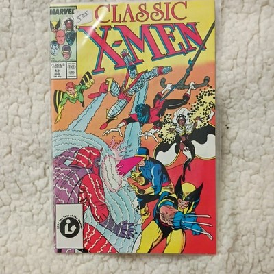 Marvel Classic X-Men #12 1988 Comic Book Copper Age Colossus Storm Wolverine