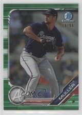 2019 Bowman Chrome Prospects Green Refractor 18/99 Kyle Muller #BCP-195 0s55