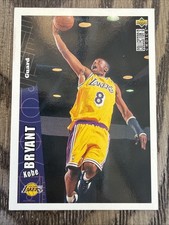 1996 Upper Deck #267 Kobe Bryant Rookie Card Los Angeles Lakers. rookie card picture