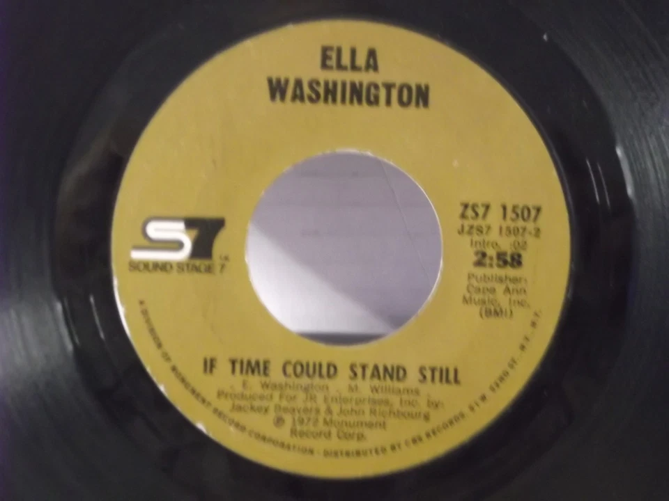 Ella Washington,SS7"Too Weak To Fight"US,7"45,1971 funk soul classic,Mint- - Image 2 of 2