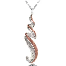 Montana Silversmiths Sunkissed Rose Gold Free Spirit Necklace Retail $85 - NEW