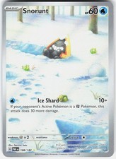 Pokemon Snorunt 188/182 Illustration Rare Paradox Rift Pokemon Holo Near Mint on eBay