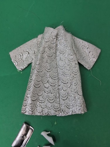 11.5 -12” Vintage Premiere Barbie Fashion Doll Sized Outfit Silver ...